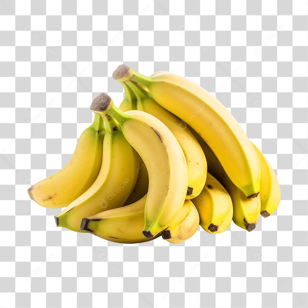 Banana fresca e maduras PNG Transparente