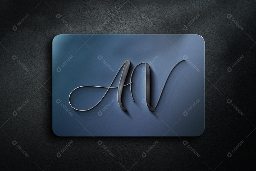 Mockup Tela Azul AV PSD