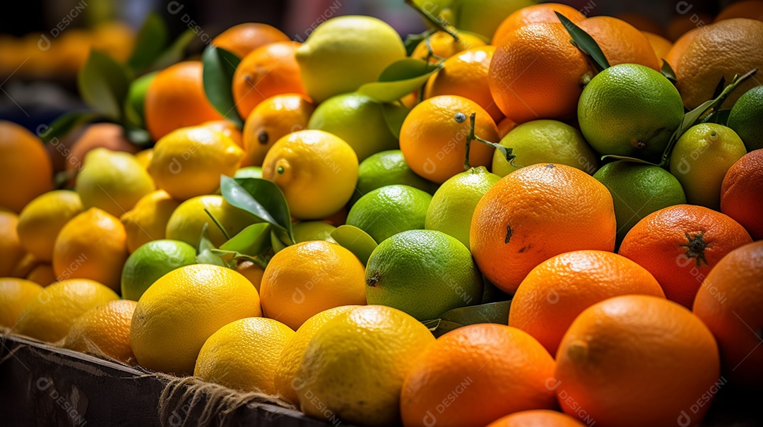 Frutas saudáveis e frescas sobre fundo isolado