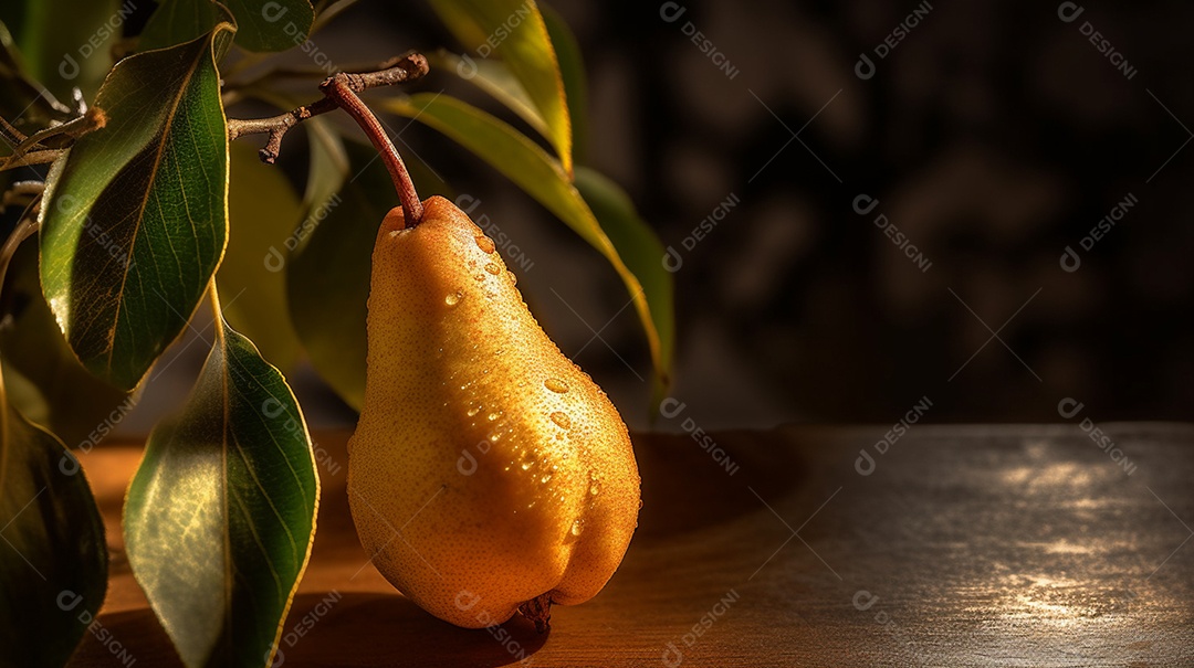 Frutas deliciosa sobre fundo isolado