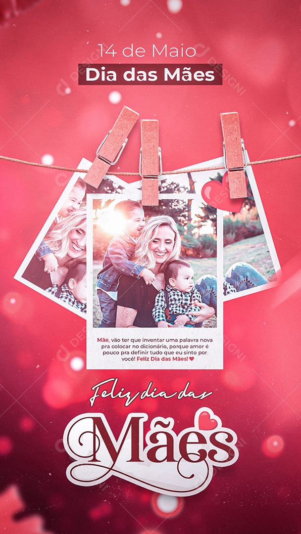 Dia Das Mães 14 De Maio Story Social Media PSD Editável
