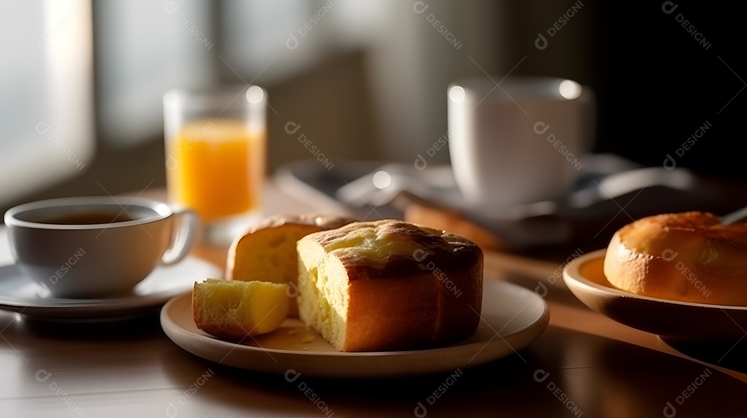 Mesa de café da manhã