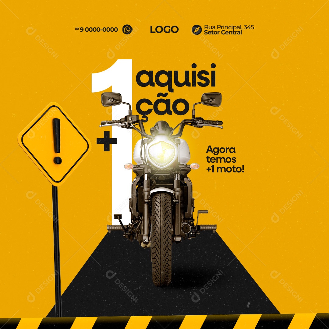 Autoescola Social Media PSD Editável