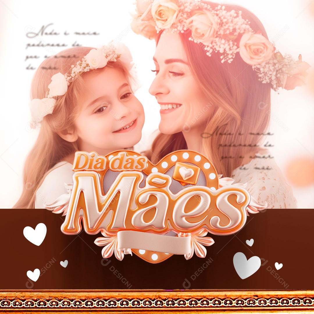 Feliz Dia Das Mães 14 de Maio Social Media PSD Editável