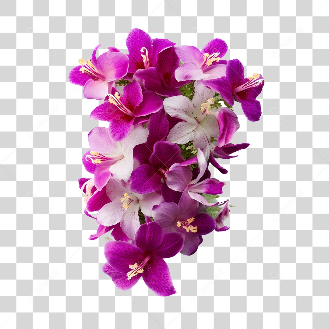 Lindas flores PNG Transparente