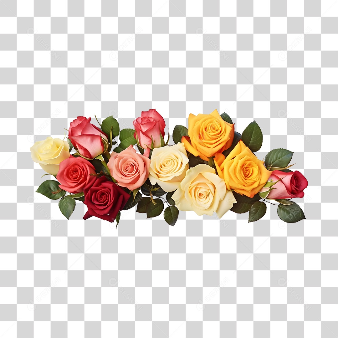 Lindas flores PNG Transparente