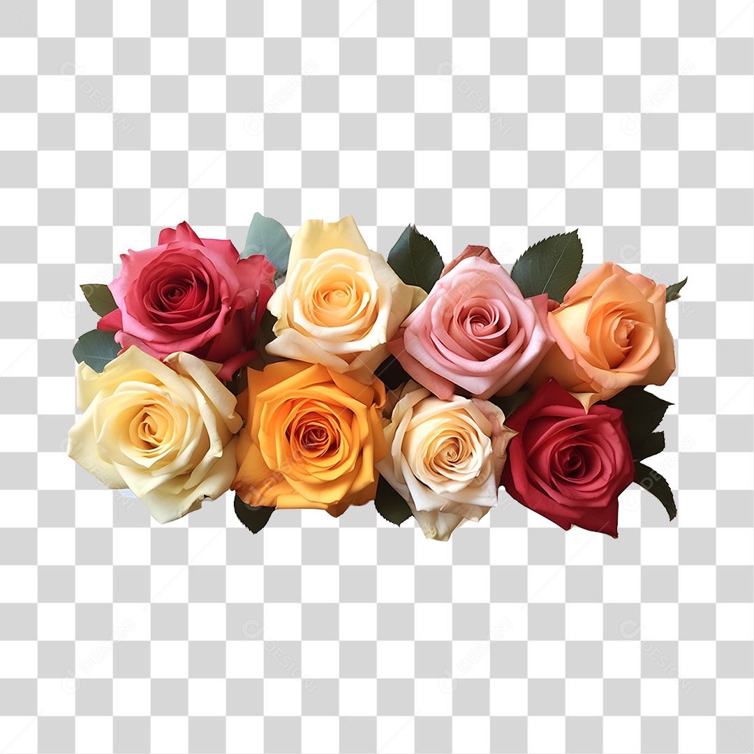 Lindas flores PNG Transparente