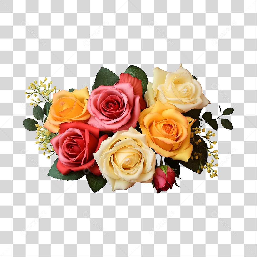 Lindas flores PNG Transparente