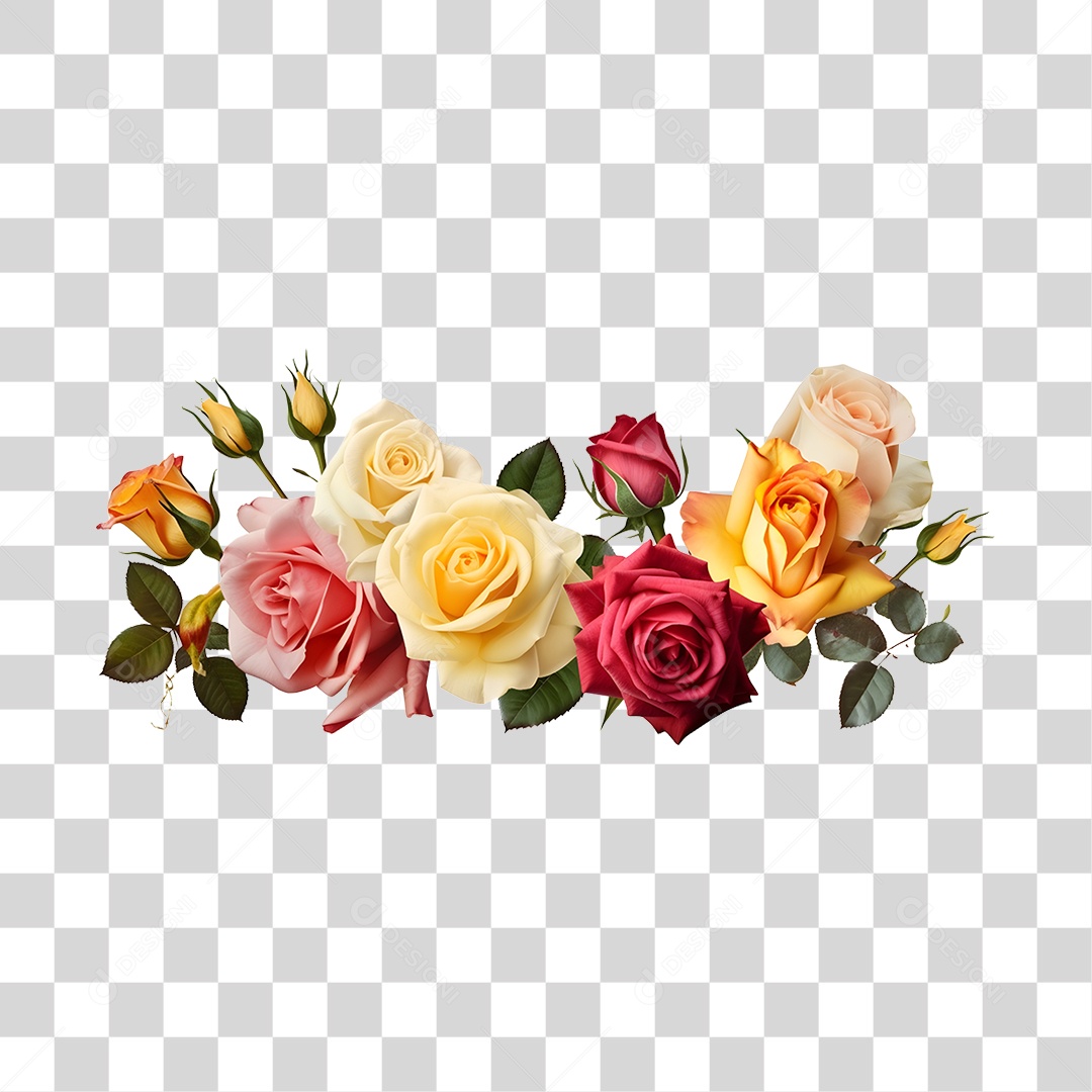 Lindas flores PNG Transparente