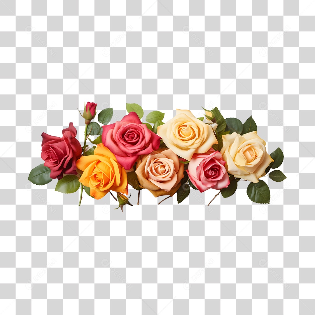 Lindas flores PNG Transparente
