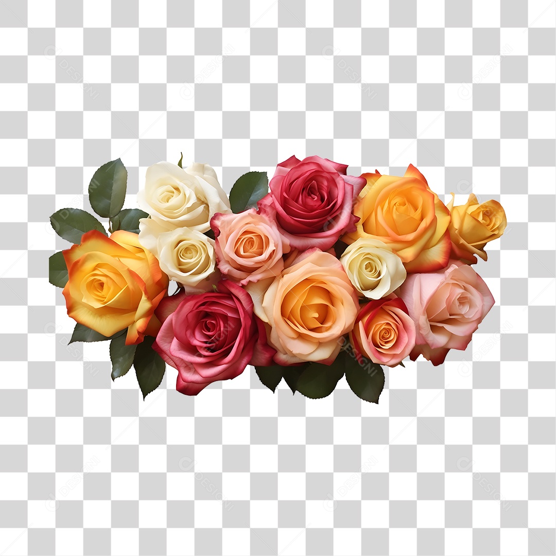 Lindas flores PNG Transparente