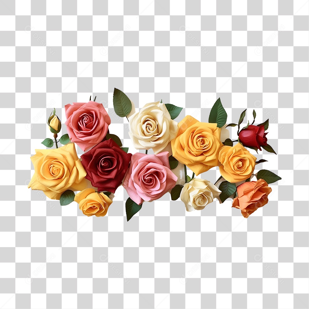 Lindas flores PNG Transparente