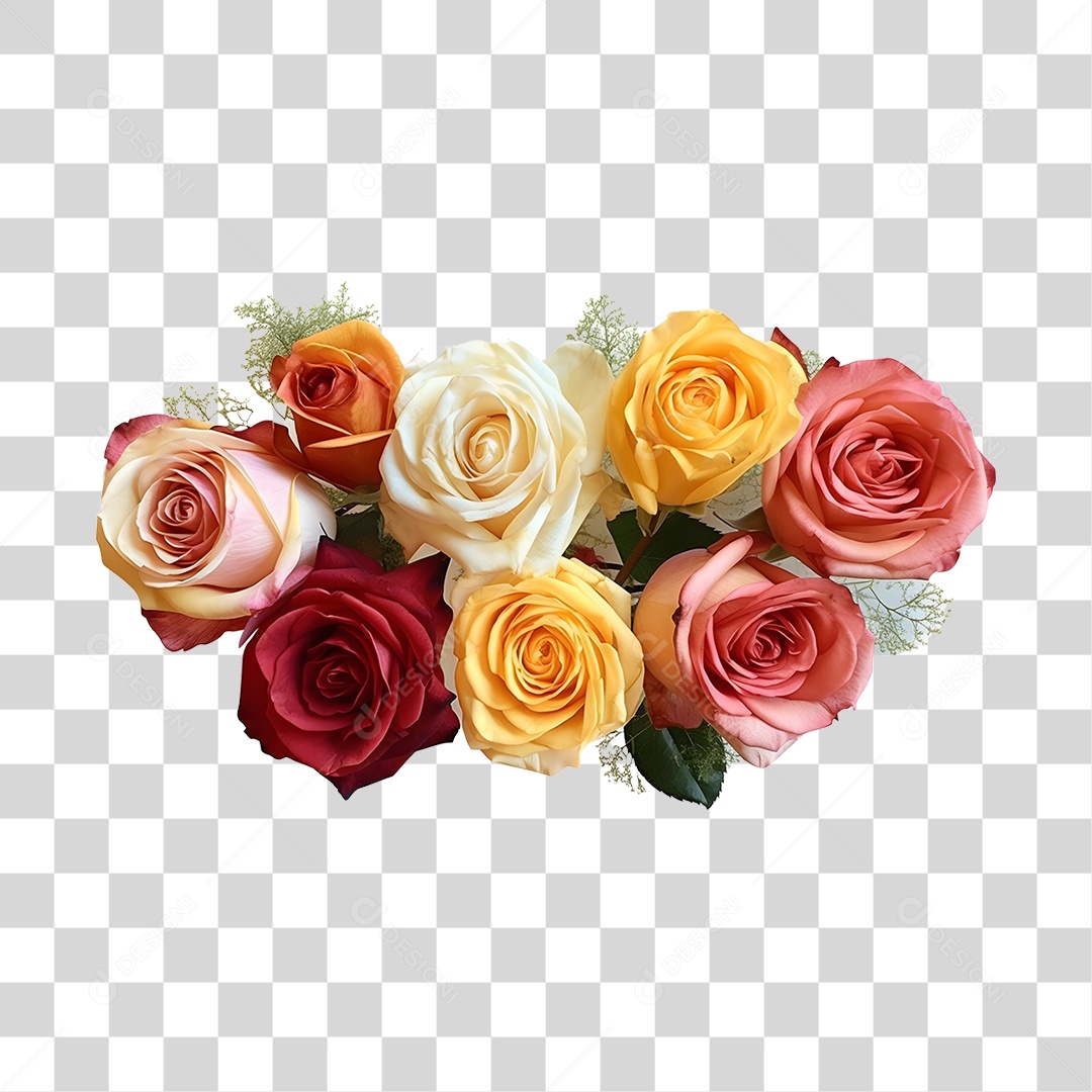 Lindas flores PNG Transparente