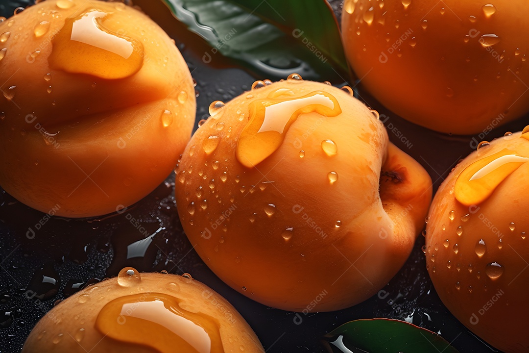 Mangas saborosas sobre fundo isolado