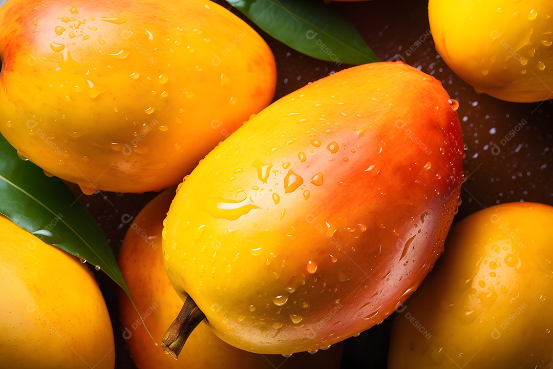 Manga delicioso sobre fundo isolado