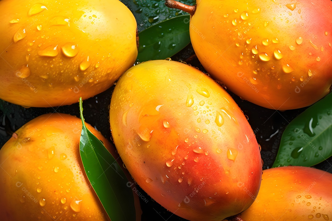 Manga delicioso sobre fundo isolado