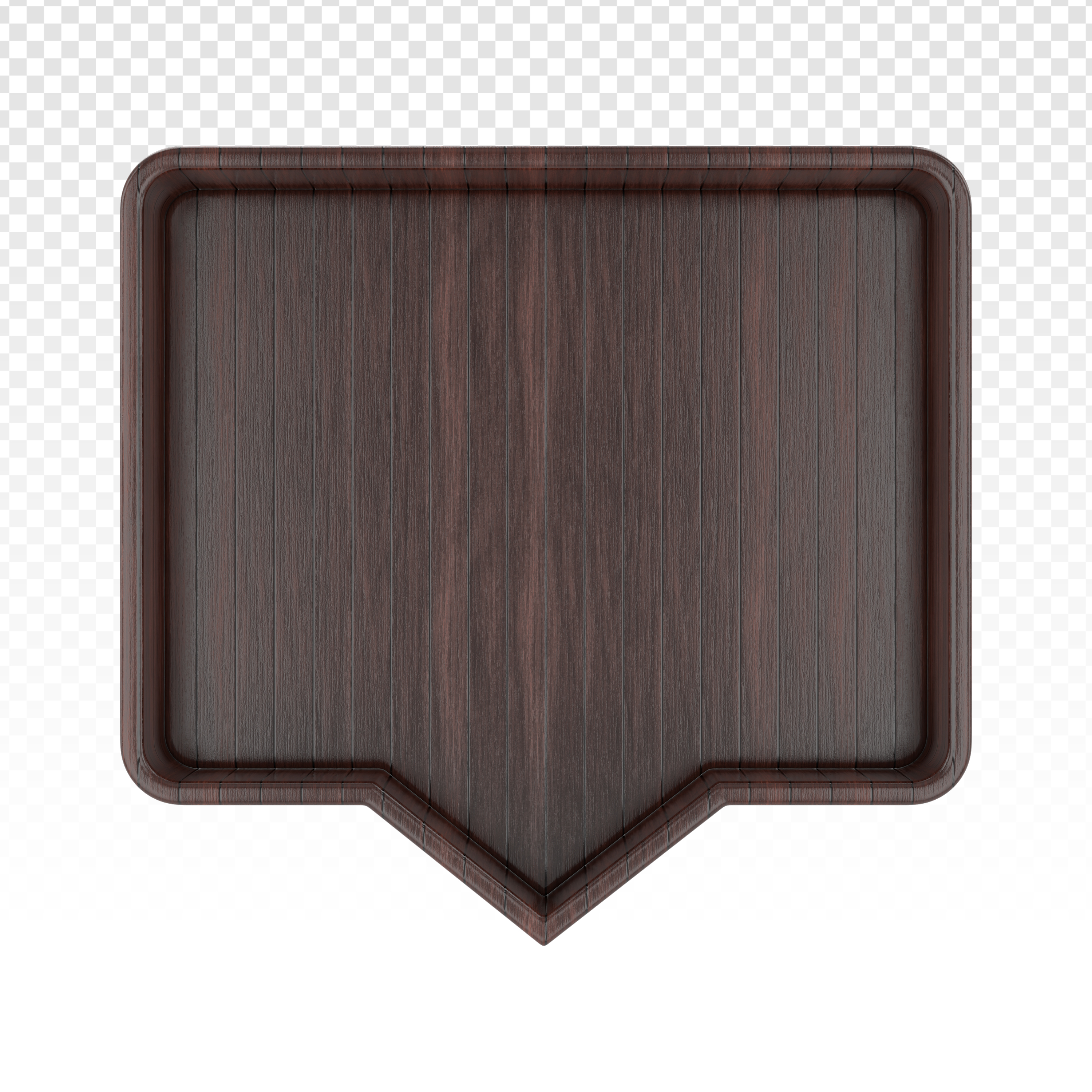 Caixa De Mensagem Elemento 3D Para Composição PSD