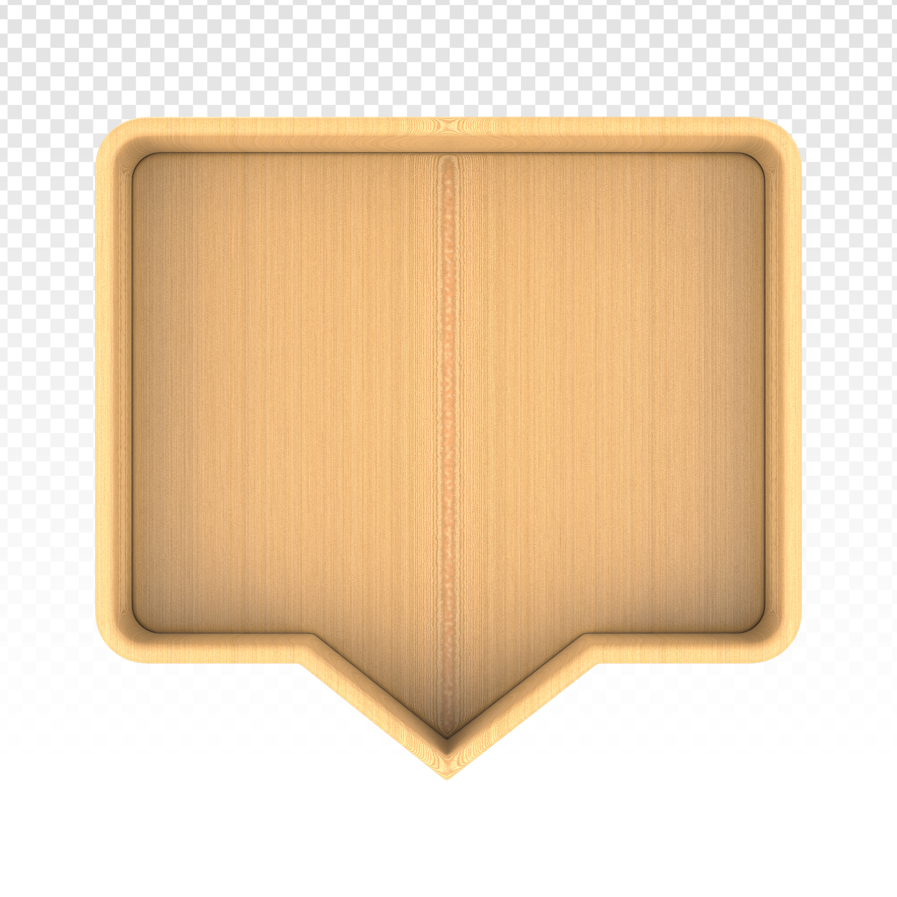 Caixa De Mensagem Elemento 3D Para Composição PSD