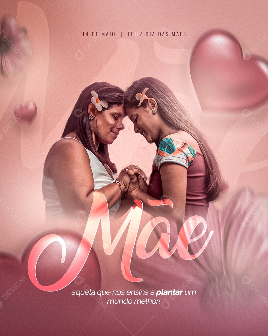 Social Media Dia Das Mães 14 De Maio PSD Editavel