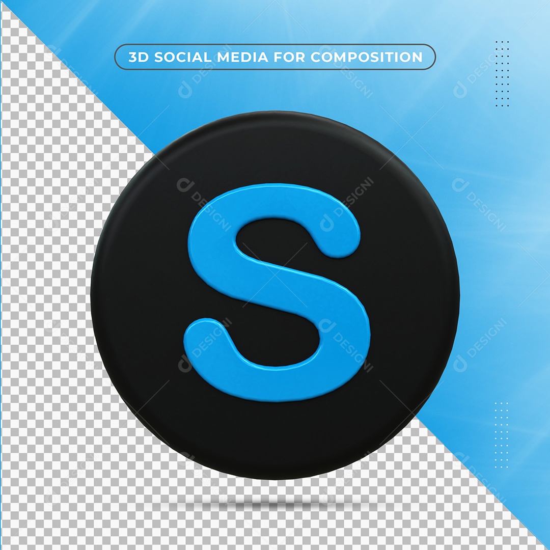 Ícone Do Schoology Elemento 3D Para Composição PSD