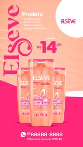 Story Produtos Elseve Social Media PSD Editável [download] - Designi