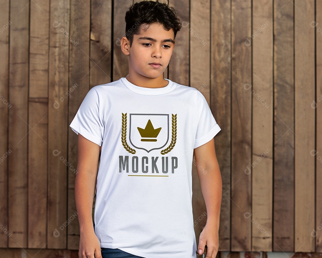 Mockup Camisa Logotipo PSD Editável