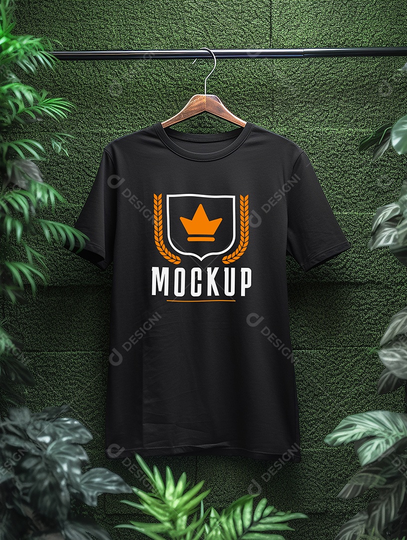 Mockup Camisa Logotipo PSD Editável
