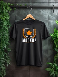 Mockup Camisa Logotipo PSD Editável