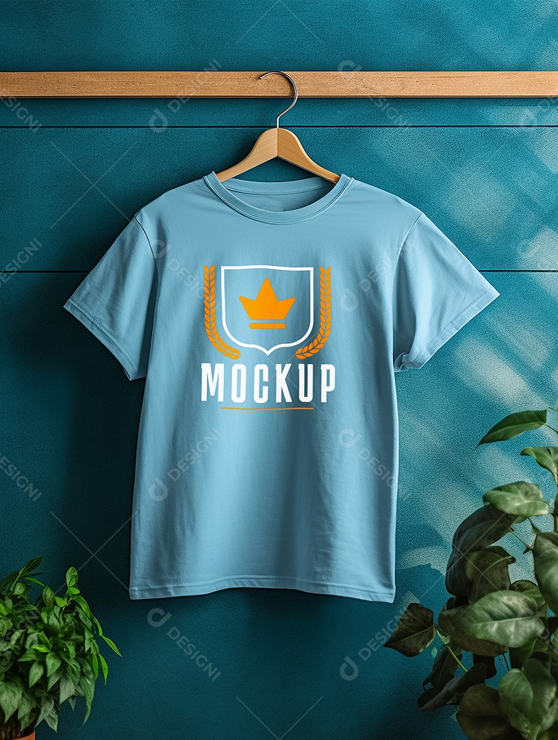 Mockup Camisa Logotipo PSD Editável