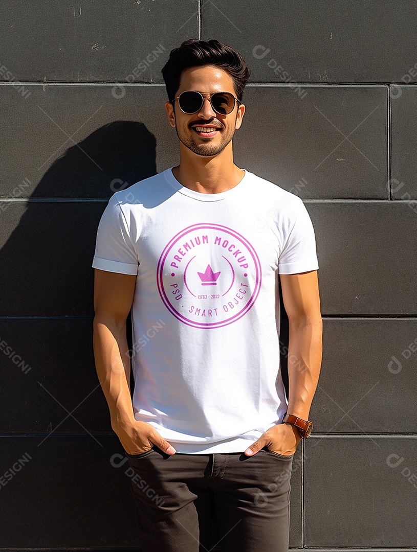 Editable PSD Logo Shirt Mockup