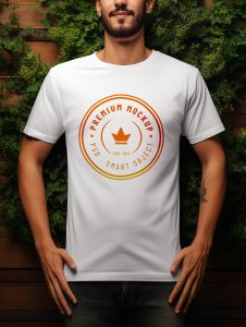 Mockup Camisa Logotipo PSD Editável