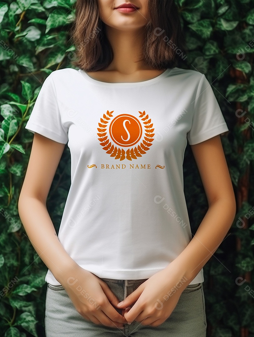 Mockup Camisa Logotipo PSD Editável