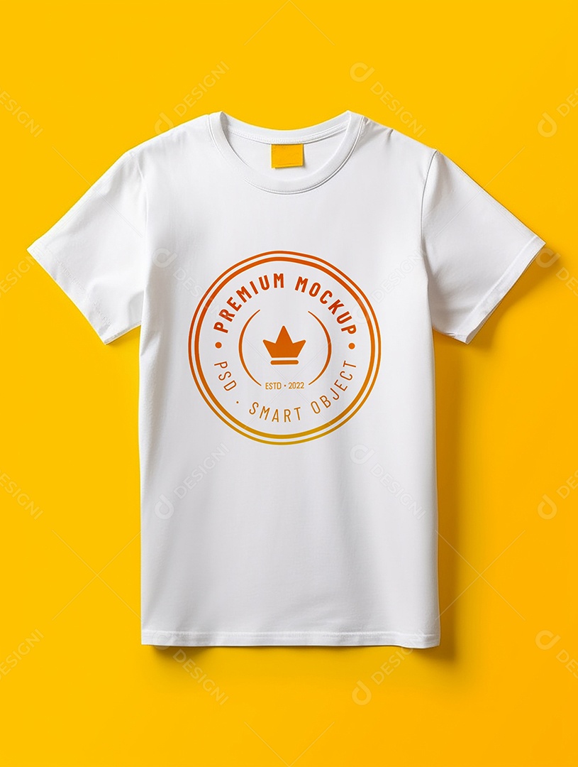 Mockup Camisa Logotipo PSD Editável