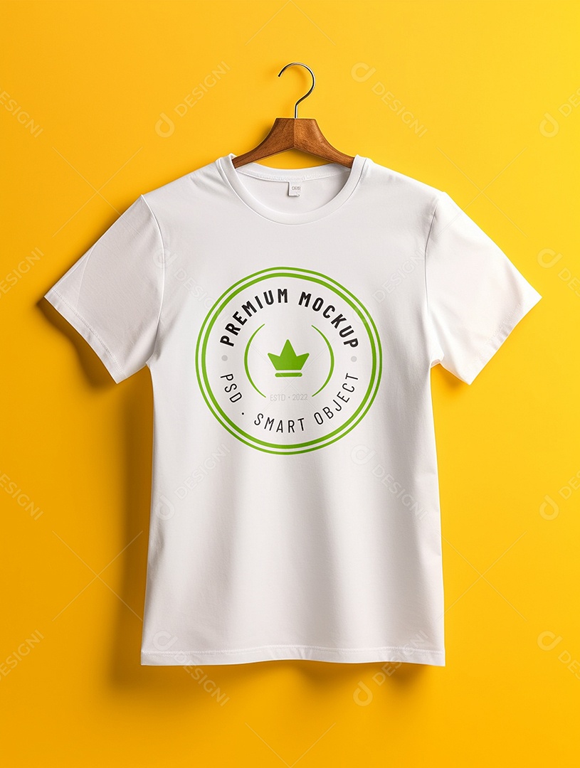 Mockup Camisa Logotipo PSD Editável