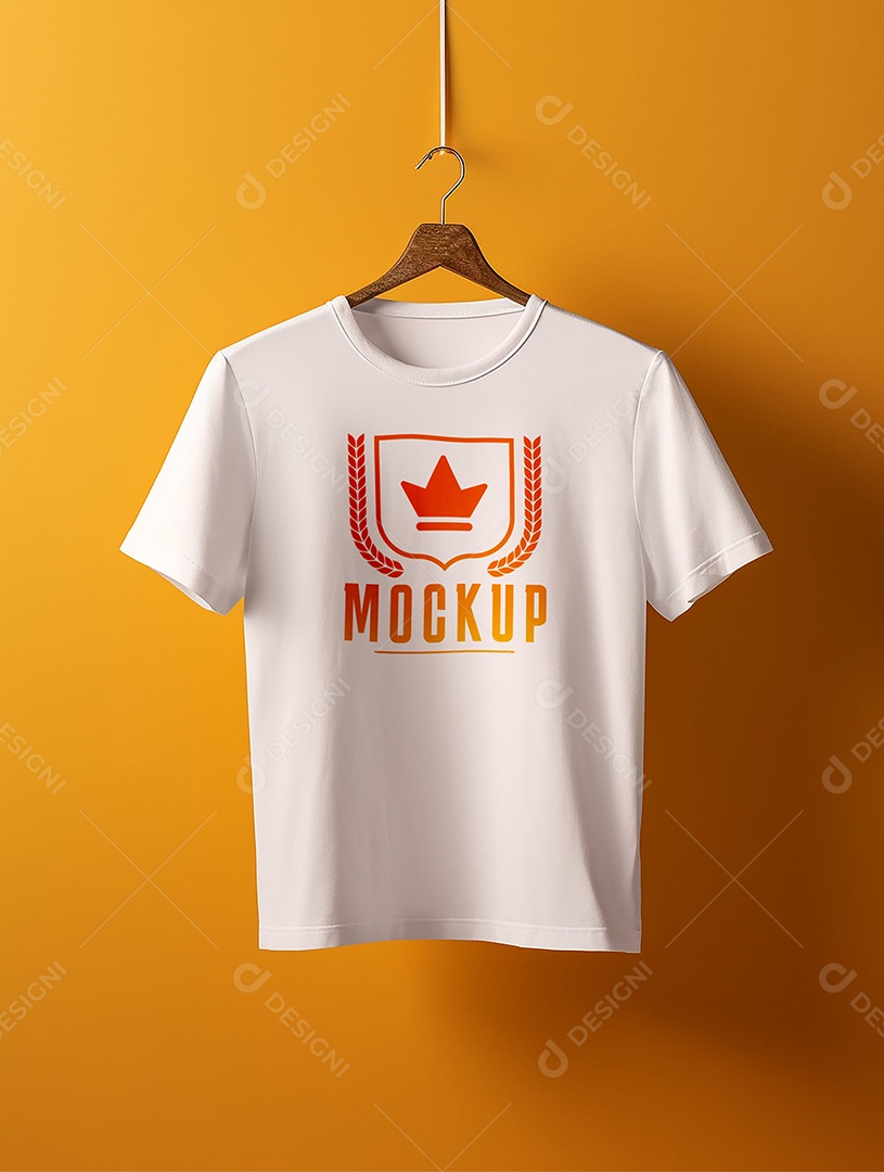 Mockup Camisa Logotipo PSD Editável