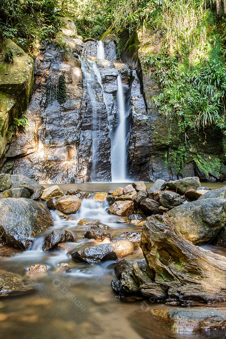 Cachoeira do Chuveiro no Horto do Rio de Janeiro.