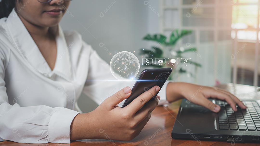 Página do site, entre em contato conosco ou conceito de marketing por e-mail, linha direta de suporte ao cliente, entre em contato conosco.