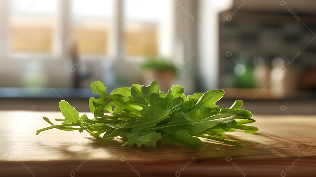 Agrião Sobre A Mesa