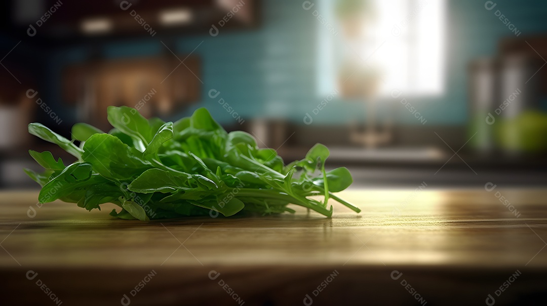 Agrião Sobre A Mesa