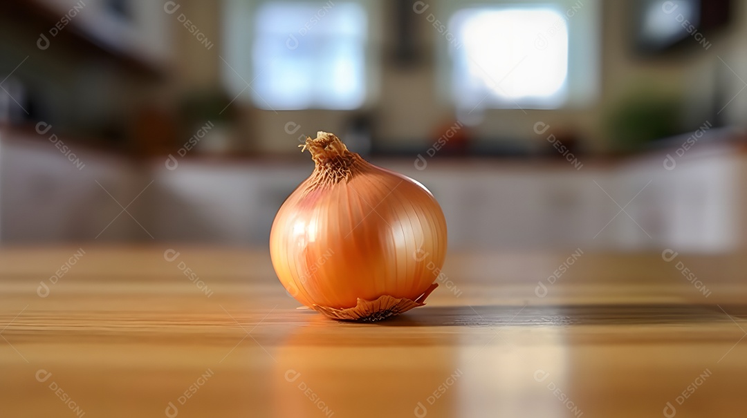 Cebola Sobre A Mesa