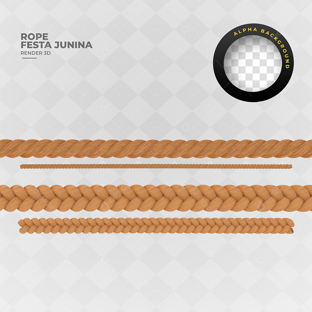 Arco De Corda Elemento 3D Para Composição PSD