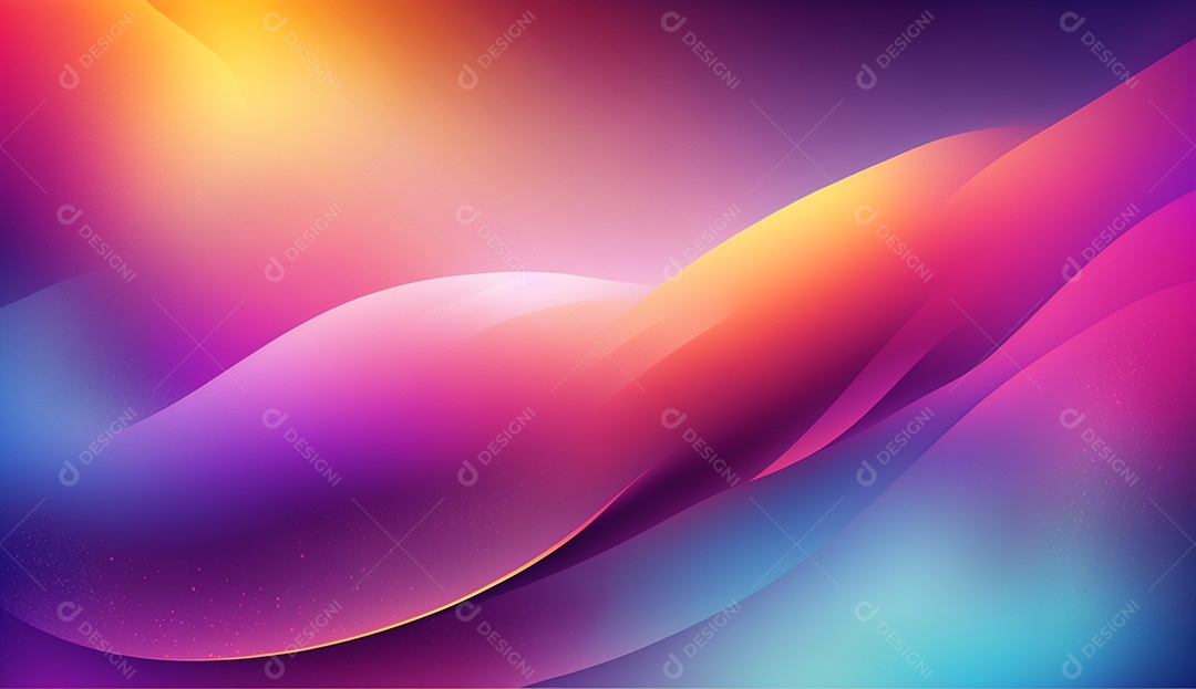 Ondas linhas coloridas abstratas