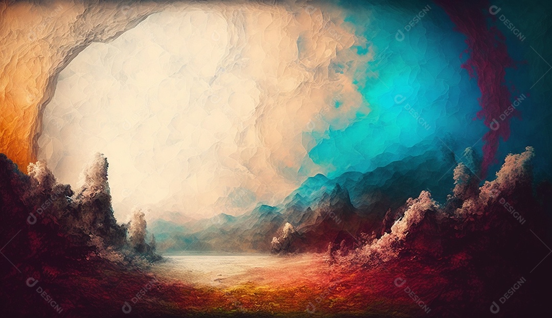 Textura de tinta ilustração abstrata