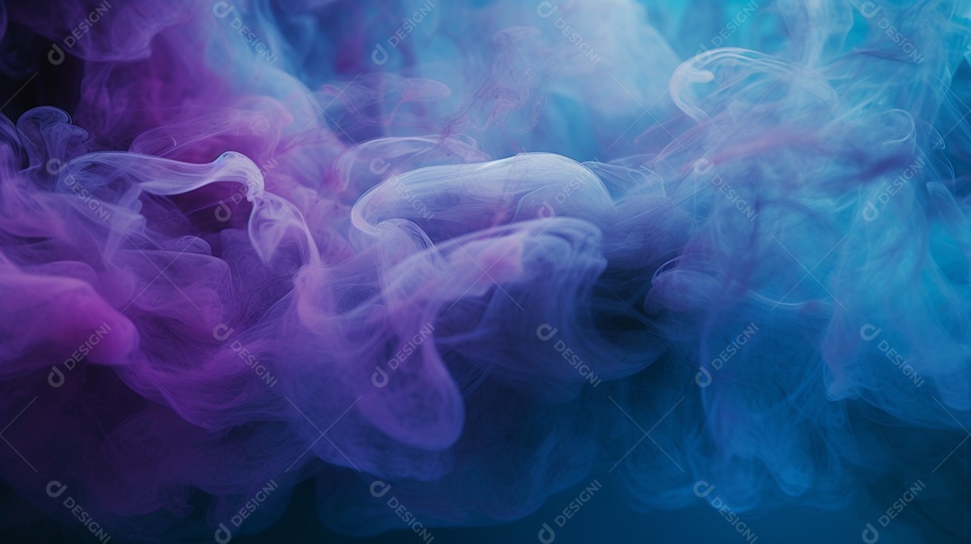 Textura de névoa cor de fumaça mistura de tinta e água