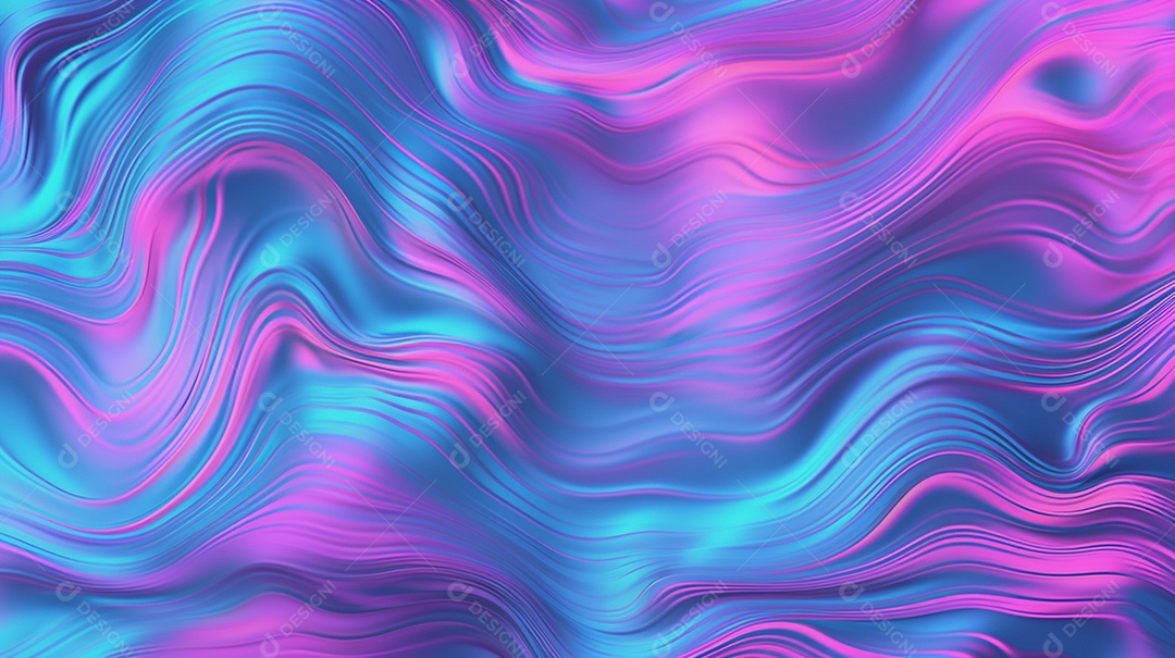 Holográfico dos anos 80 rosa e azul fosco sem emendas