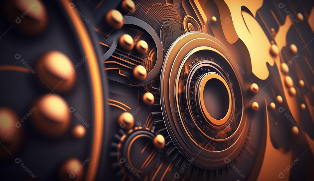 Fundo abstrato de tecnologia ultra realista