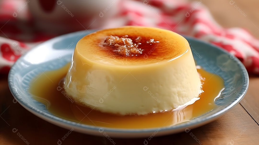 Prato De Sobremesa Quesillo Pudim