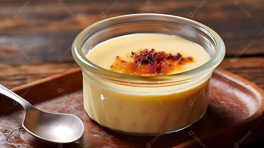 Prato De Sobremesa Quesillo Pudim