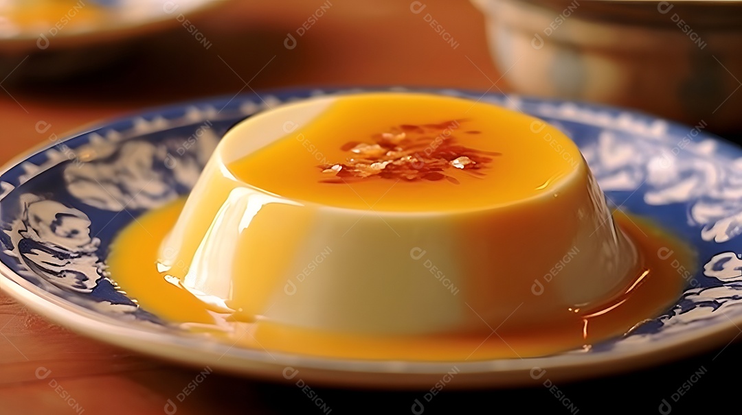 Prato De Sobremesa Quesillo Pudim