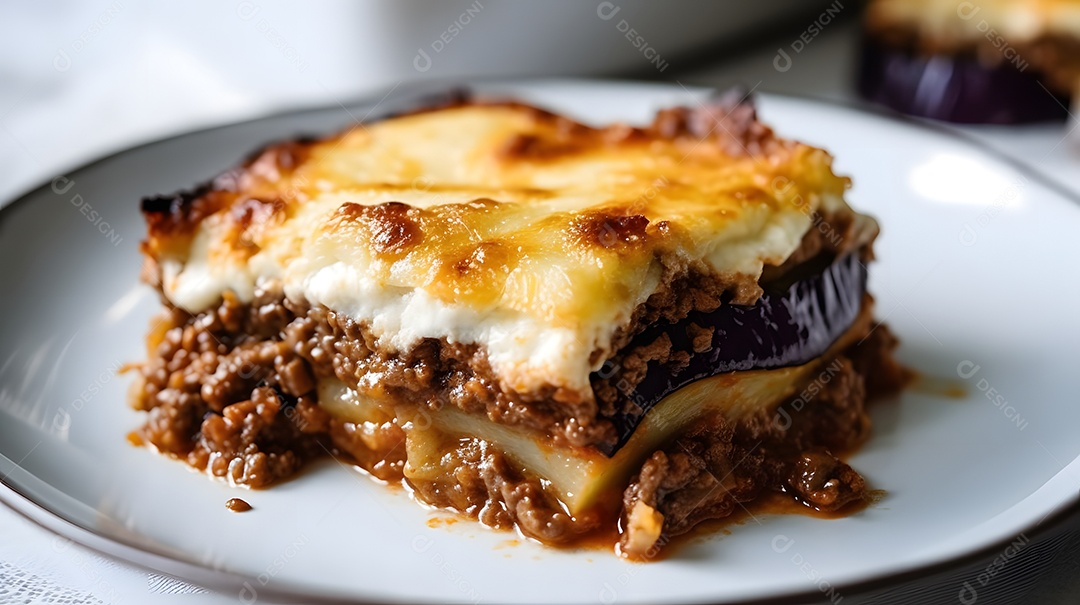 Prato Lasanha De Carne